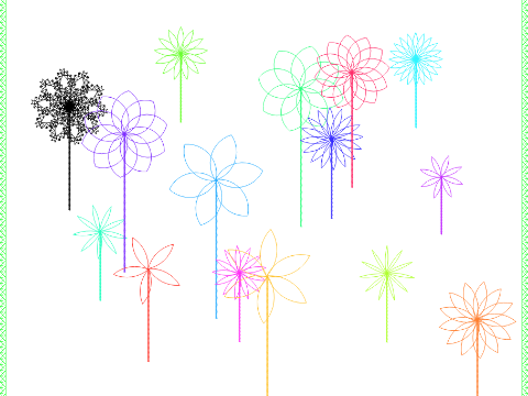 flower garden