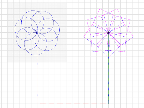 Flower & Pinwheel ACV