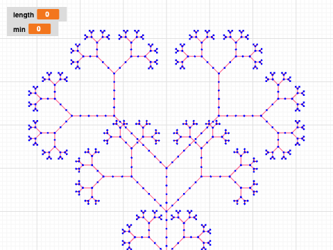 heart fractile tree