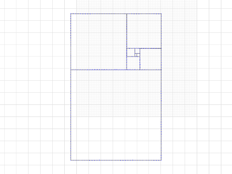 Golden Rectangle - Logone - An African Fractal
