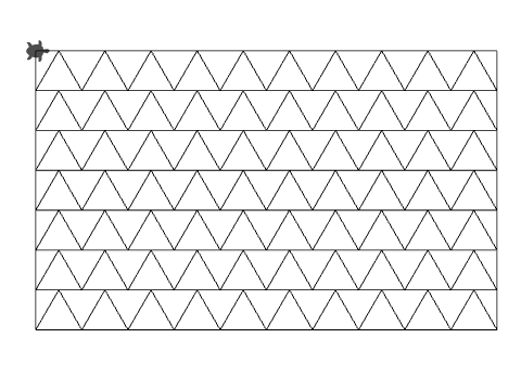 Basic Triangular Tesselation V3