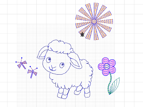 Elaines lambie - fixed by Simon