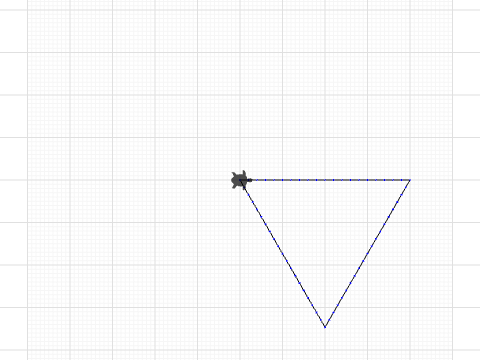 Equalateral Triangle with one 4cm side