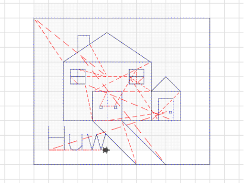 first project house stitch