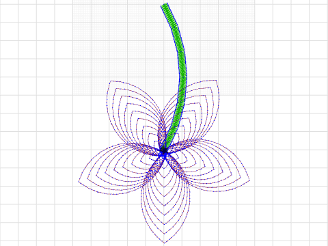 blaadjes maken bloem
