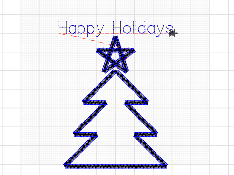 Meas Christmas Tree Card Template 