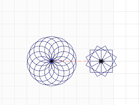 Flower and a Pinwheel