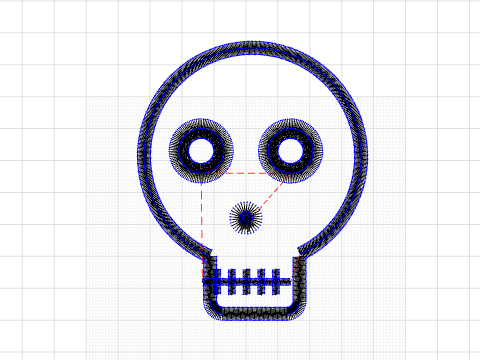 pirate skull - blockwoche 2026