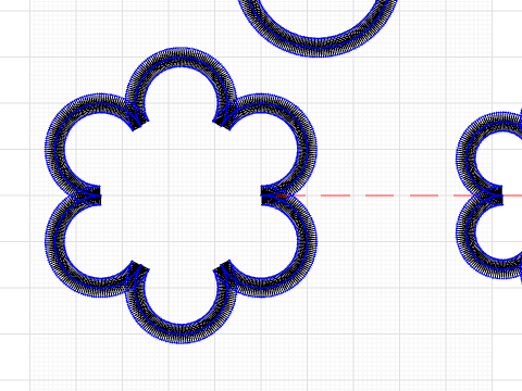 6 flower petal w func