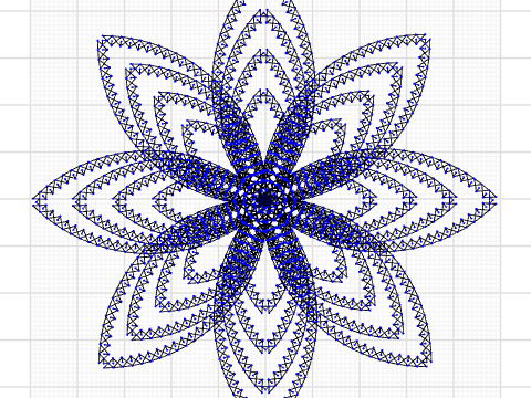 Fabric Design Zigzag