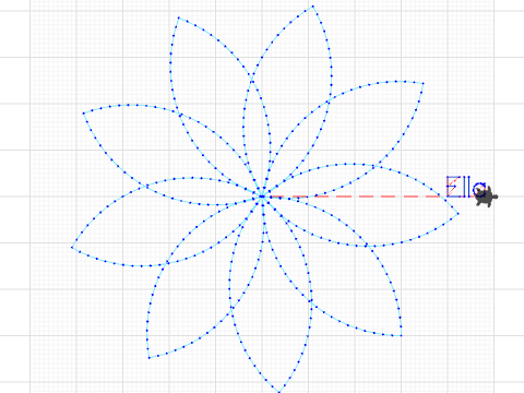 Ella project - flower