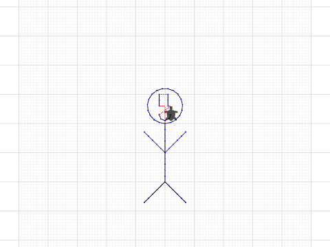 Amazing stick figure
