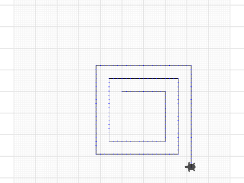 Square spiral