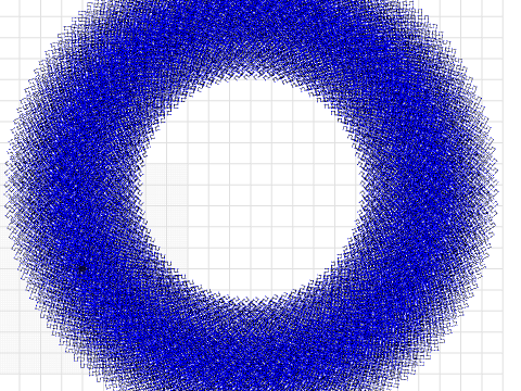 Hilbert Turtle Geometry as lace