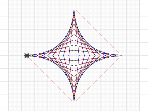 Using coordinate lists- LINE ART STARTER