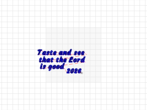 verse taste and see