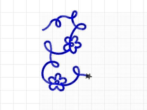 Flower Pattern For LED lights