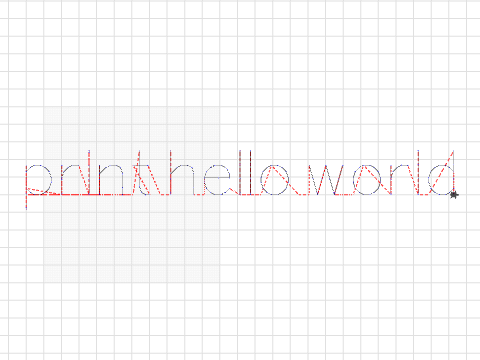 print hello world