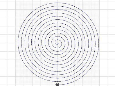 Spirale-einfach