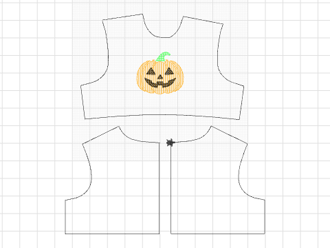 Little Bitty Baby Halloween Dress