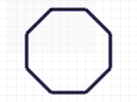 4 cm octogon
