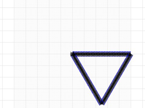 Equilateral Triangle - 5cm Sides