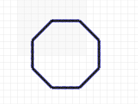 Octogon w/ ~ 4cm sides