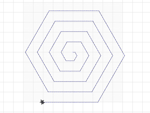 Hexagon pattern 