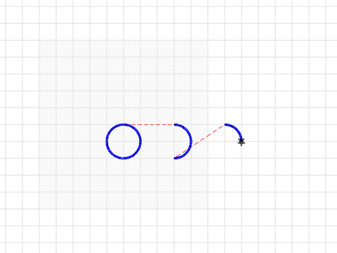 Circle  whole half quater