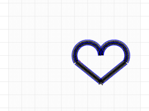 heart by mu_yue_grace / TurtleStitch - Coded Embroidery