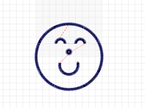 Turtlestitch Smiley Face 