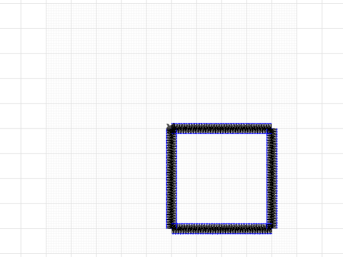 4.4cm square