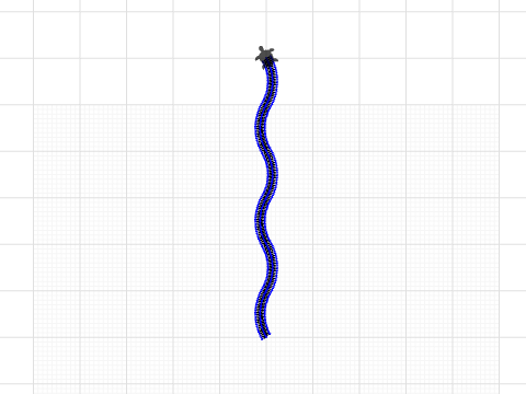 wavy line