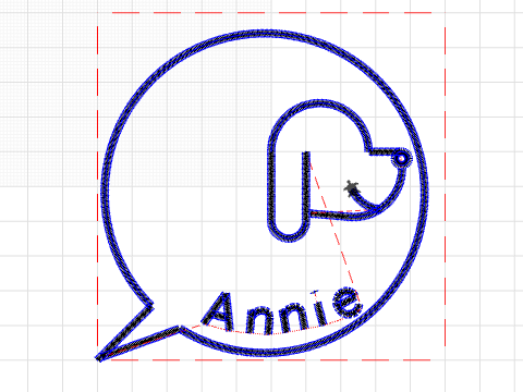 Annie-spech bubble