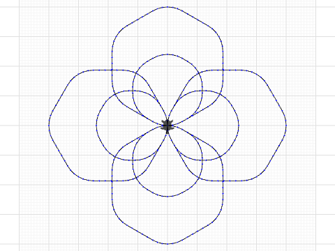 circles and hexigons